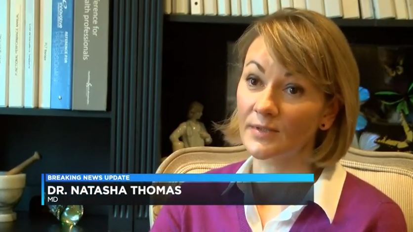 Dr. Natasha Thomas Interviewed by WMBF News.